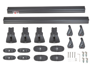 Sports Concealed Roof Rack (2 Bars, Front/Mid) - APX019-2FM